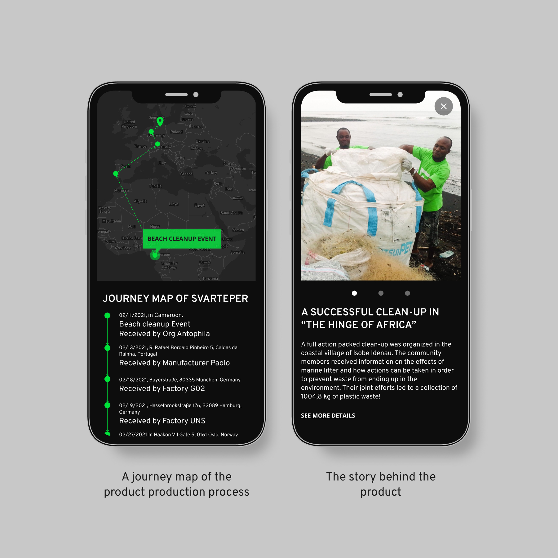 Empower product passport interface